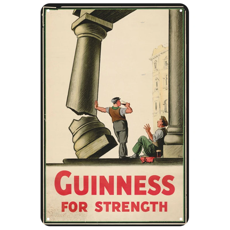 Guinness табличка, металлическая винтажная жестяная вывеска, булавка, потертый шик, Декор, винтажные металлические знаки, украшение для бара, металлический плакат для паба, металлическая пластина - Цвет: 23