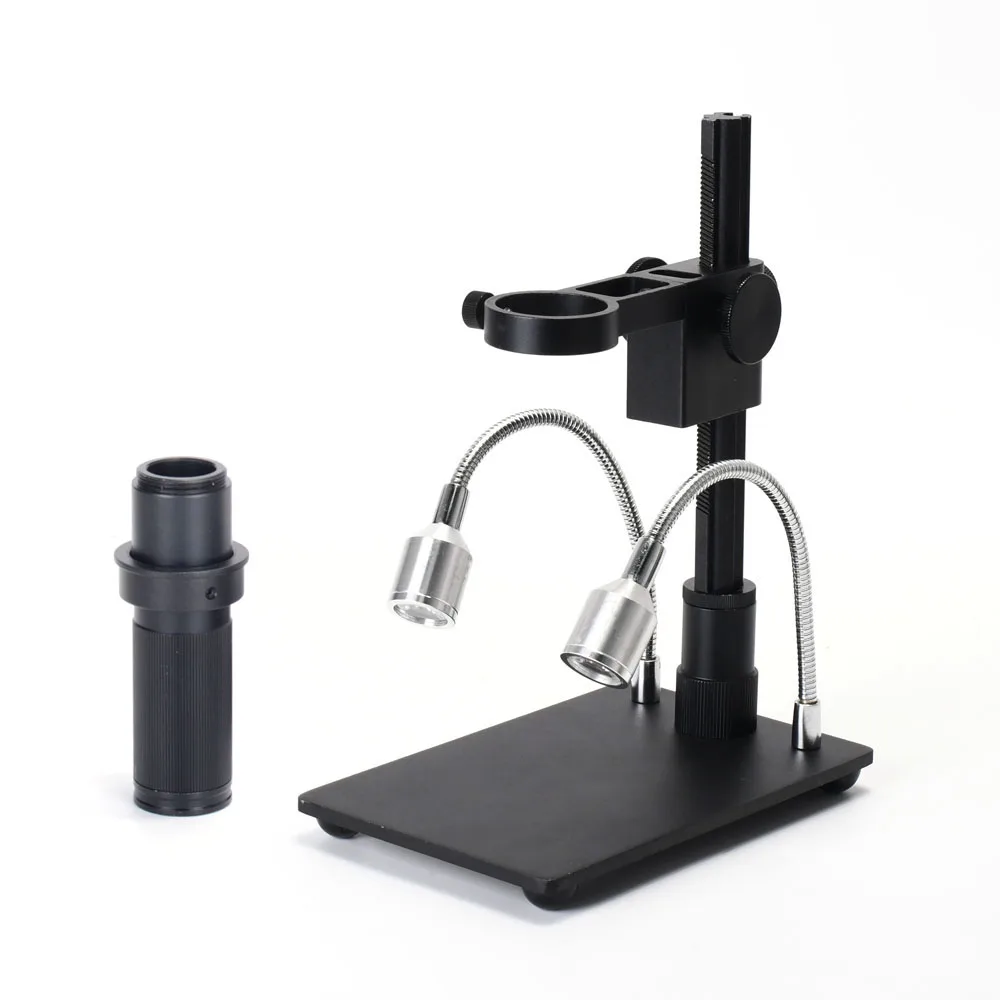  48MP 1070 Microscope Stent Set HDMI Camera +HDMI Cable+ C-MOUNT Lens+Table Stand for Electronic Dig