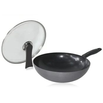 

Wok Non-stick Pan Smokeless Pot with Gas Stove Pots and Pans Set Cast Iron Kitchen Pan Pots and Pans Cookware Wok Pancake Pan
