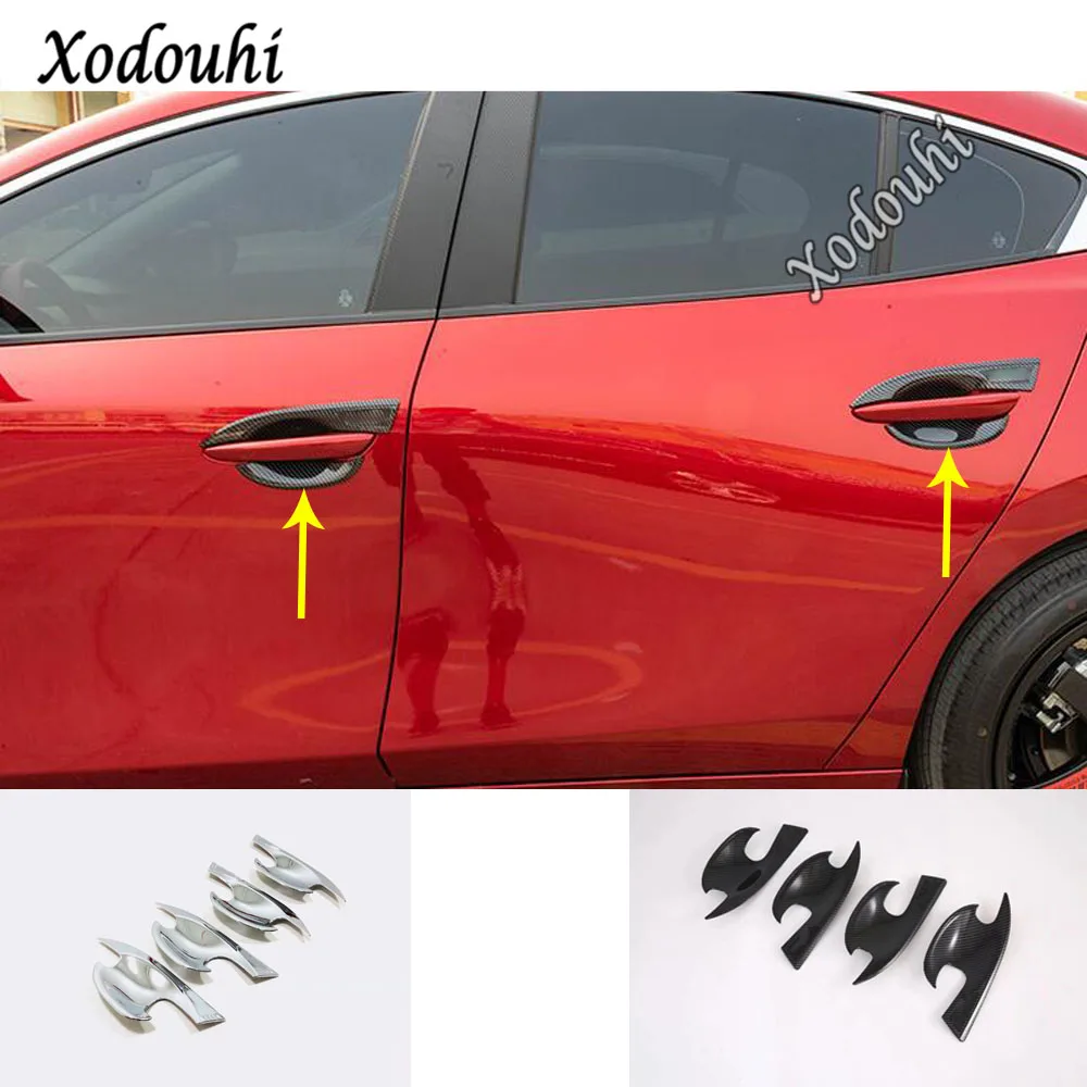 4 шт. Обложка для Mazda 3 Mazda3 Axela M3 2019 2020|Хромирование| |