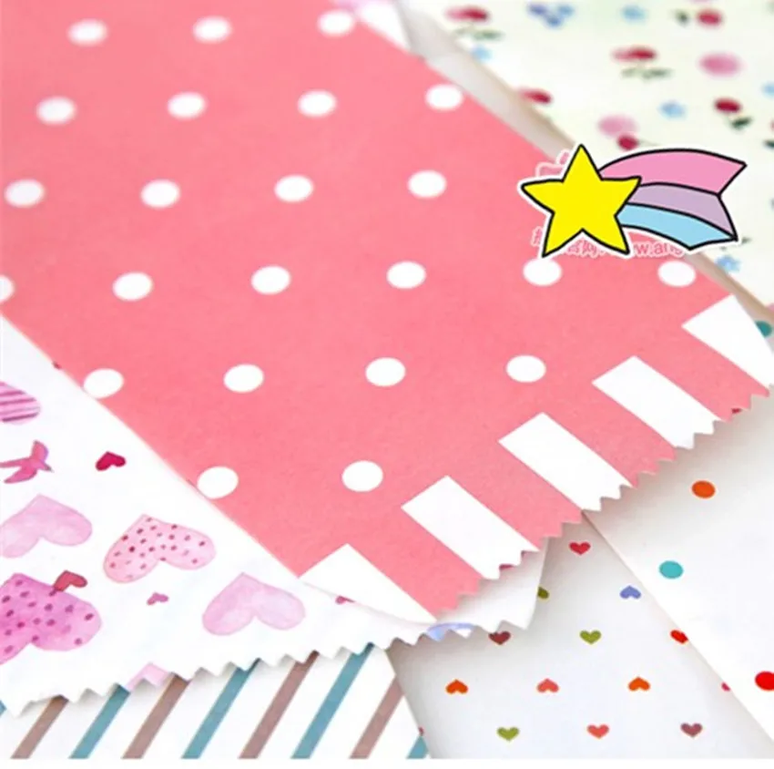 10 pcs/lot Kawaii Paper Envelope Sweet Cute Fresh Style Wedding Envelope for Card Scrapbooking Gift Free Shipping