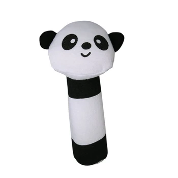 

shape Panda Fabric squealing sound bar Baby play toys