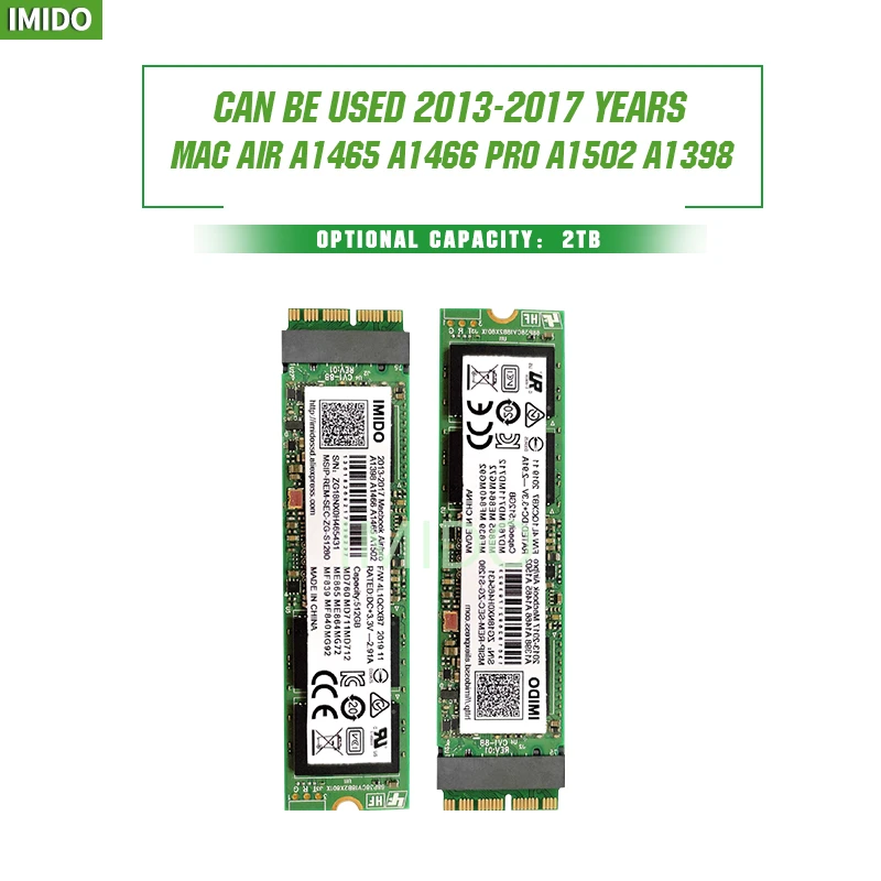 NEW 256GB 512GB 1TB M.2 SSD PCIe for Mac SSD M2 NVMe SSD Hard Drive Gen3x4 3D NAND Flash SSD 1TB for MacBook Air/Macbook Pro