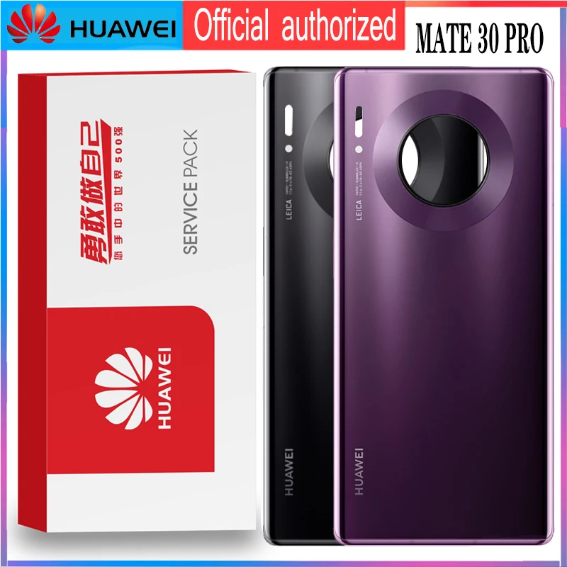 Задний корпус Замена для HUAWEI MATE 30 PRO задняя крышка батарея клейкая наклейка задние Запчасти для ремонта жилья