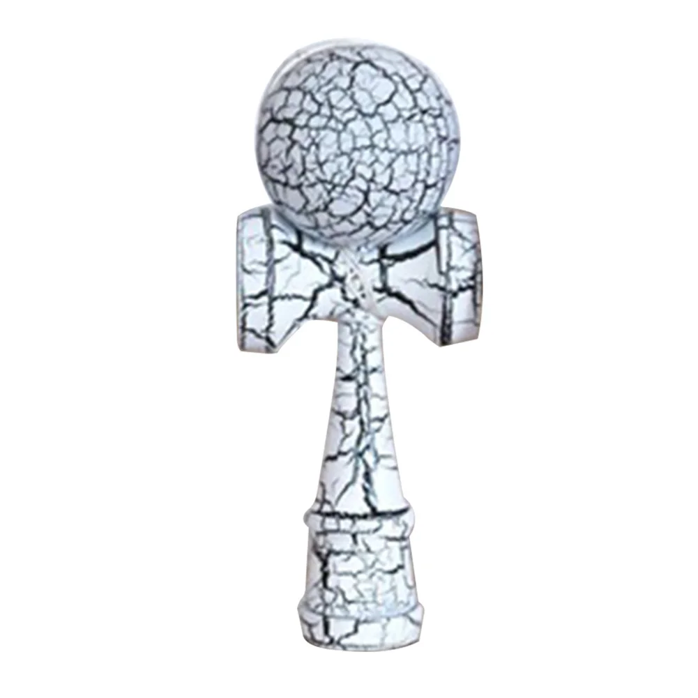 Умелая 18,5 см деревянная игрушка жонглирование мяч баланс обучающая игрушка ребенок взрослый подарки трещина краска деревянные игрушки японские традиционные