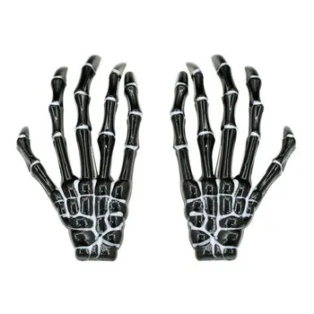 

Women Fluorescent Skeleton Fashion Styling Unique Hair Clip Gift Daily Halloween Multicolored Plastic Casual Hand Bone