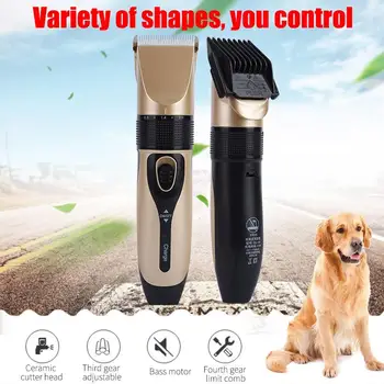 

Dog Shaver Titanium Ceramic Grooming Tools Rechargeable Pet Hair Trimmer Practical Comb Puppy Fashionable Useful Clipper