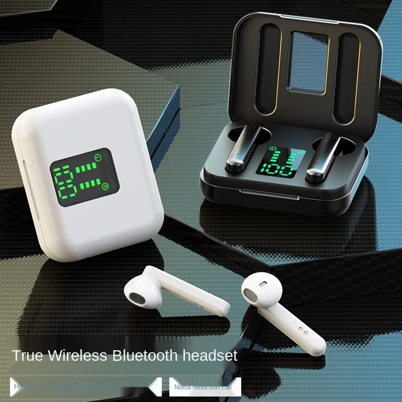 

X15-TWS true wireless bluetooth headset in-ear stereo digital display subwoofer sports headset microphone wireless adapter