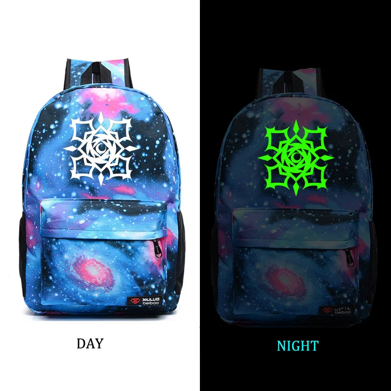 style5 blue Рыцарь, вампир noctilucous meteor Рюкзаки Школьный Рюкзак Для Путешествий ежедневный рюкзак - Цвет: style5 blue