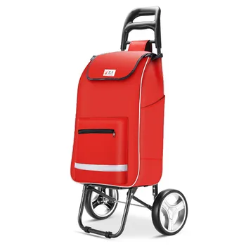 

Shopping Cart Home Portable Folding Shopping Cart Small Pull Cart Trolley Cart Luggage Cart Trolley Trailer