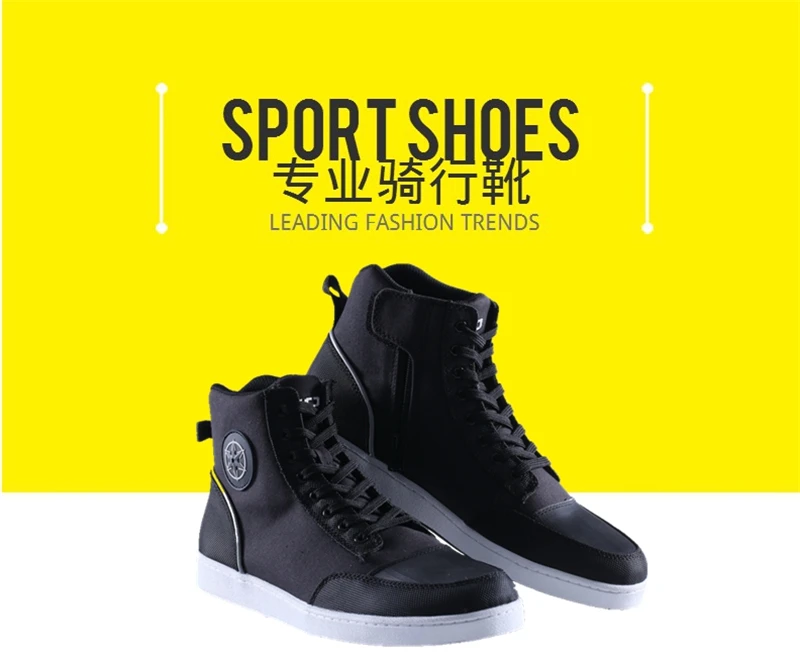 Ботинки в байкерском стиле; Stivali Botas Moto Motosiklet Bot; Мужская Байкерская обувь; Motociclista Bottes RacingCross; обувь в байкерском стиле
