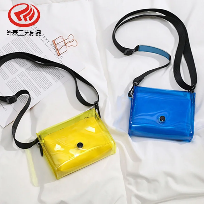 

PVC New Style Shoulder Bag Versatile Crossbody Bag WOMEN'S Handbag PVC Gel Bag Handbag