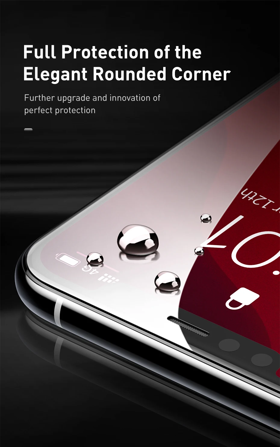 Cafele закаленное стекло для iPhone 11 pro max полное покрытие 9H твердость HD прозрачная защитная пленка для iPhone 11 pro MAX