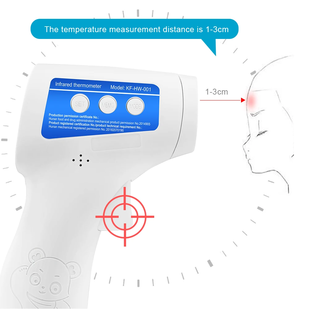 Cofoe Digital Electronic Thermometer Hard Tip Fever Thermometer Body  Temperature & Ovulation Measurement for Baby & Children & Adults