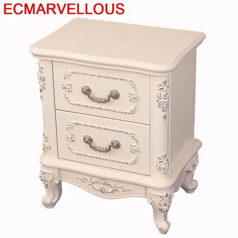 Recamaras Меса Auxiliar Mesillas Noche Para El европейская деревянная Спальня мебель Mueble де Dormitorio