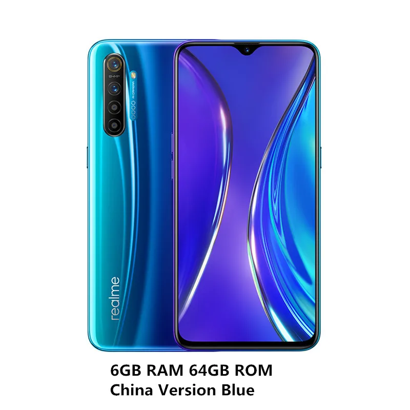 6GB 64GB Blue CN REALME X2 6," Super AMOLED Экран Snapdragon 730 Octa Core 64MP Quad Камера телефон nfc VOOC 30 Вт Быстрая зарядка для мобильного телефона - Цвет: 6GB 64GB Blue CN