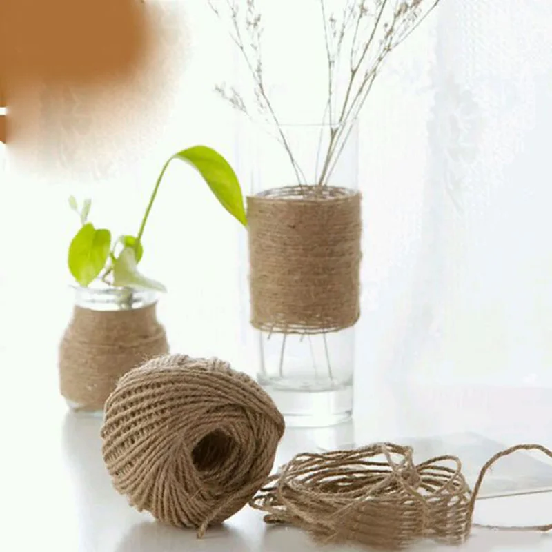 30Meters-Natural-Burlap-Hessian-Jute-Twine-Cord-Hemp-Rope-Wedding-Decoration-Gift-Wrapping-String-Cords-Christmas