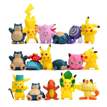 

Pokemon Pikachu Charmeleon Ivysaur Venusaur Mewtwo Anime Action Figures Model Toys For Children Kid Collection Gift TAKARA TOMY