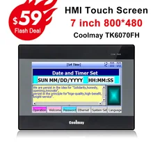 Coolmay TK6070FH HMI сенсорный экран 7 дюймов 800*480 Сенсорная панель новый интерфейс человеческой машины 8 осей ЧПУ hmi plc контроллер