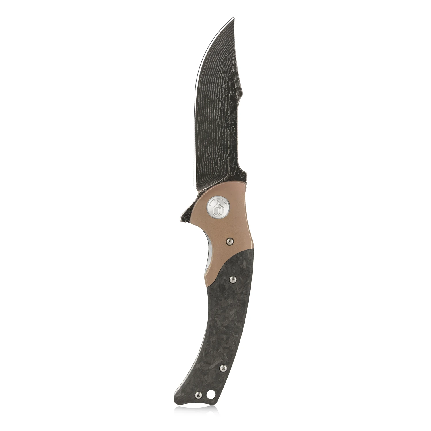 Kubey DM902 складной нож с ручкой из титанового сплава