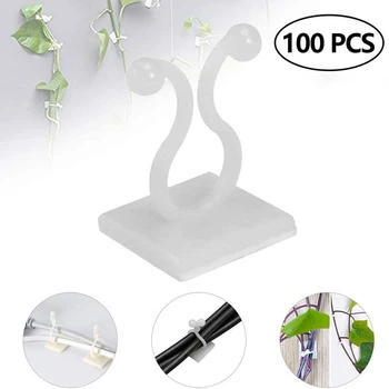 

20/50/100pcs Garden Vegetable Plant Support Binding Clip Gardening Greenhouse Clip Supplies