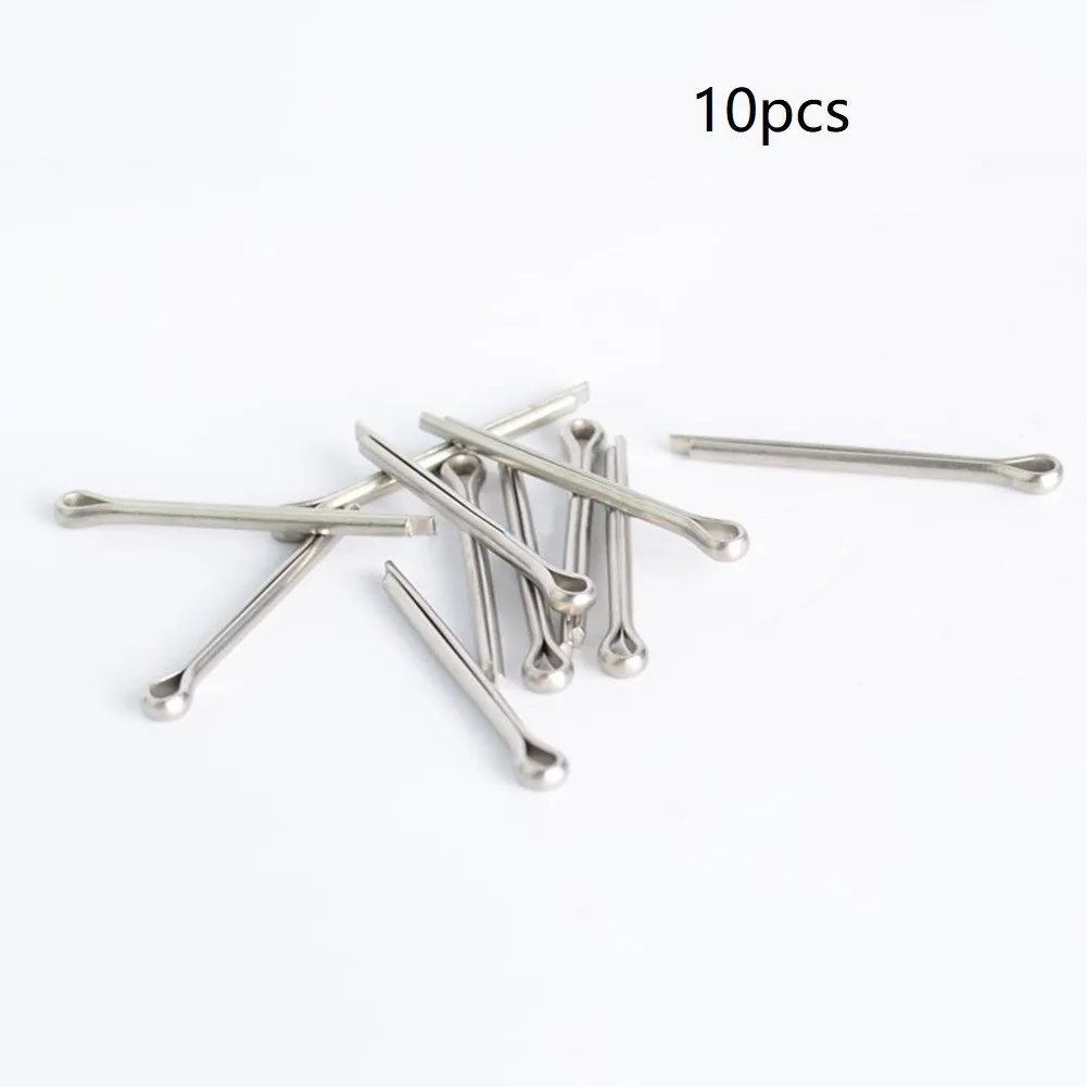 

10pcs Bike Disc Brake Pads Retaining Split Pins Cotter Pin Mount Plugs Keys Latches Stainless Steel Fixing Screws For Shimano