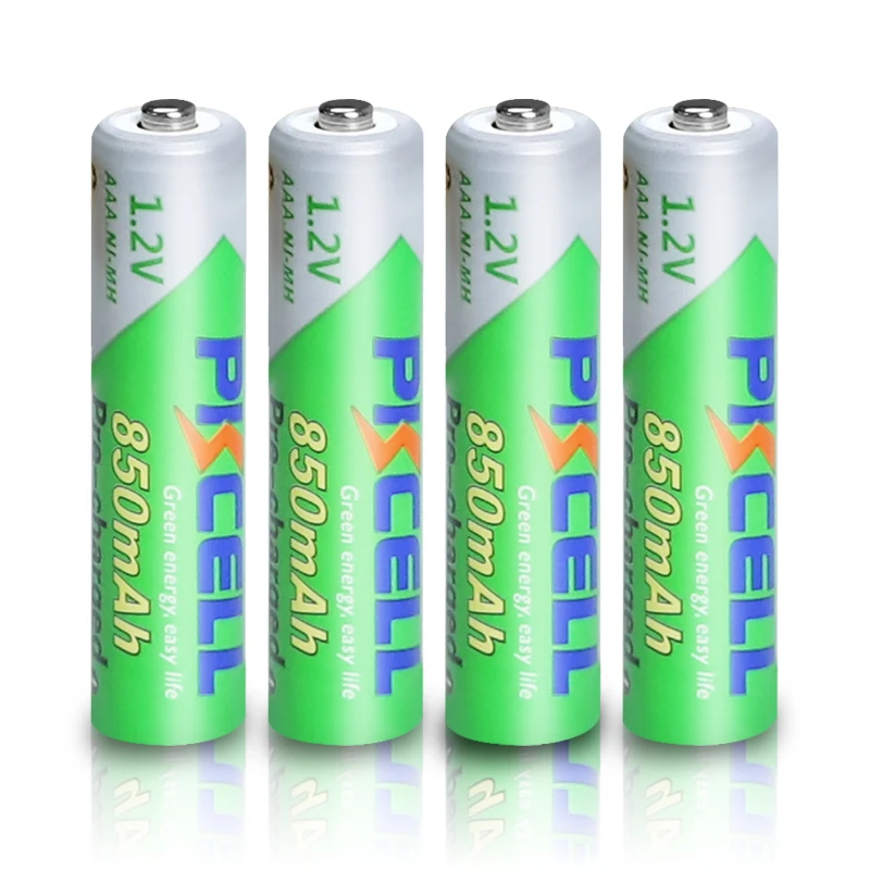 Rechargeable-Battery Self-Discharge 850mah AAA Flashlight PKCELL for Camera Low