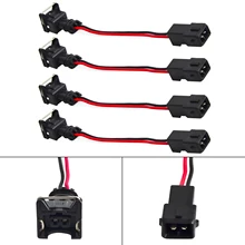 Harnais de Conversion d'injecteur de carburant, 4 pièces, adaptateur pour Honda Accord Civic S2000 pour Acura Integra RSX TSX