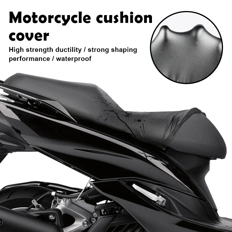 Motorcycle Seat Cover Waterproof Dust UV Protector Universal Motorbike Scooter Seat Cushion Protector Motorcycle Accessories