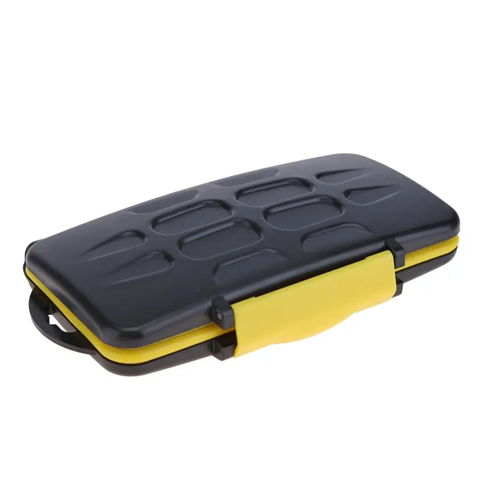 Waterproof Multi-Grid Memory Card Storage Case