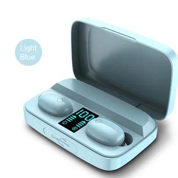 

TWS 319 Wireless Bluetooth 5.0 Earphone Mini Earbuds HD Call Stereo With Mic 12000mAh Charging Box Sport Headset For Smart Phone