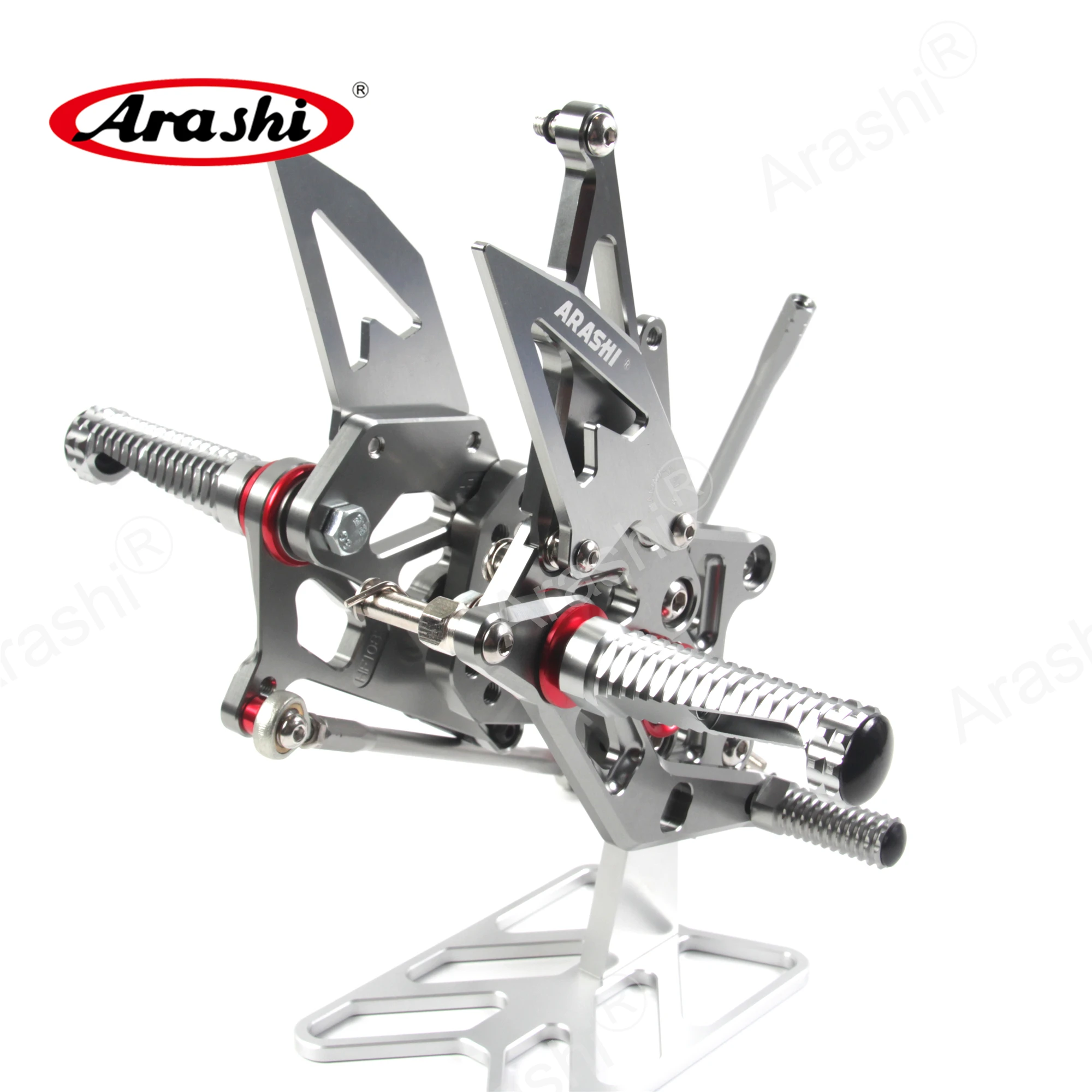 Arashi CNC регулируемая подножка для HONDA CBR600RR 2009- Rider подножки алюминиевые Rearset CBR600 CBR 600 RR 600RR CBR-600