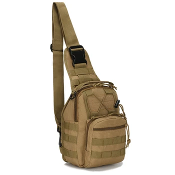 

Canvas Riding Bag Camping Bag Outdoor Sports Small Chest Bag Shoulder Diagonal Outdoor Bag Chest Bag