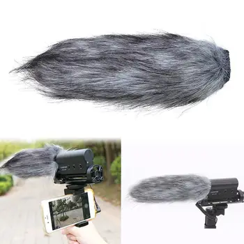

Microphone Windshield Windscreen Muff for RODE VideoMic and/Victory - 598 Extreme Zhiwei JZW TN-85CGo Artificial Fur Wind Shiel