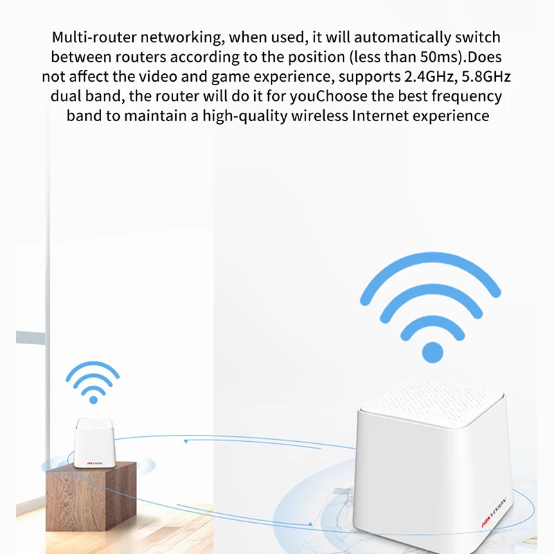 Беспроводная Wi Fi роутер и ретранслятор Hikvision Nova с AC1200 2 4/5 0 ГГц дистанционное
