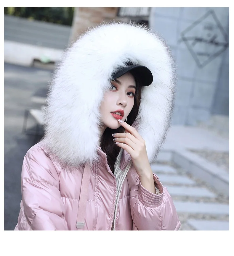 Женский пуховик с подкладом, короткий, дикий, стеганый, хлопок, пальто, зима, новинка, корейский стиль, свободный, с капюшоном, толстый, теплый, хлопок, куртка G1318