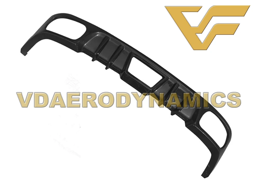 Подходит для 10-13 14-16 Porsche Panamera 970 VAD-V карбоновый задний диффузор для губ Бампер Комплект-3 вида стилей на выбор