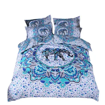 

Boho Bedding Set Bedroom Decor Luxury Bohemian Duvet Cover set 100% Microfiber