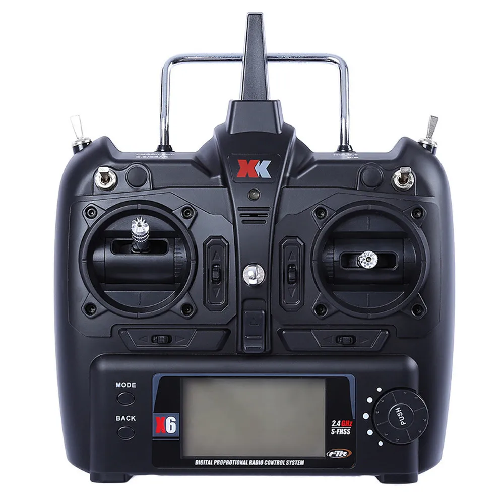 

2.4G 6CH Remote Controller Transmitter For RC Helicopter WLtoys XK X6 K100 K110 Y107