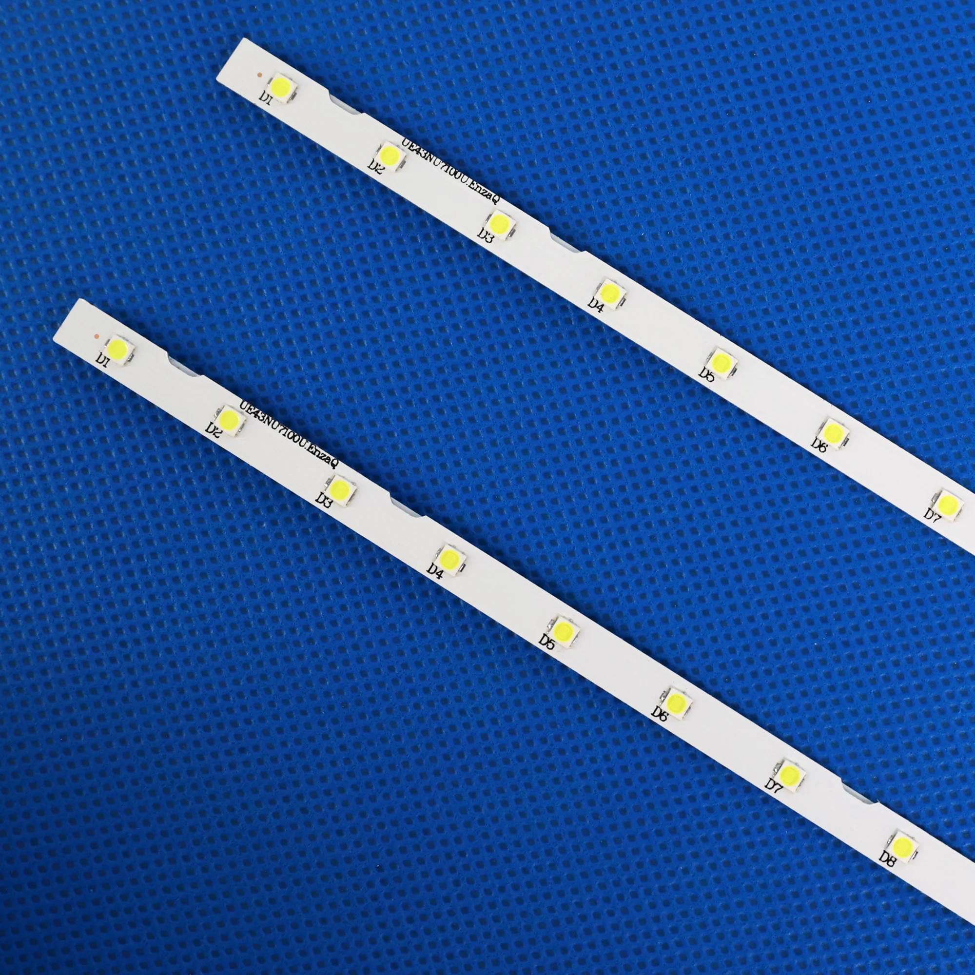 LED Backlight Strip 28 Lamp for Samsung 43"TV UE43NU7100U AOT_43_NU7100F_2X28_3030C BN44-00947A UE43NU7120U UE43NU7170U led backlight led components