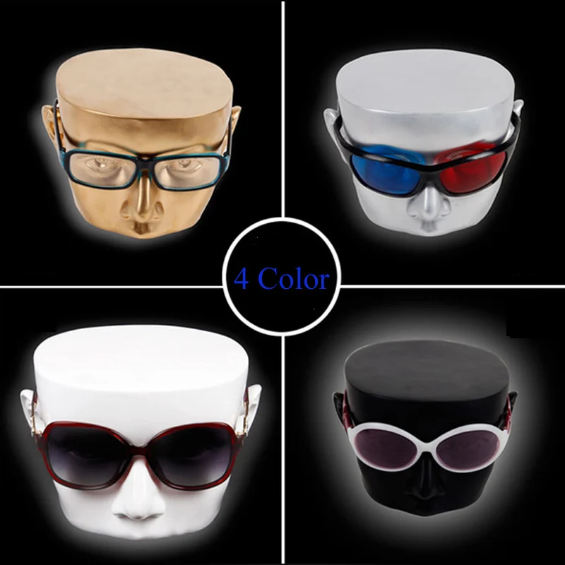 New Resin Glasses Holder Sunglasses Stand Jewelry Display Necklaces Ring Pendants Show Window High Level Craft Wholesale Price