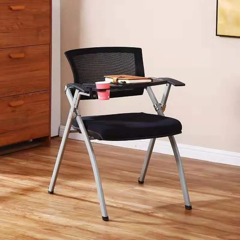 Room Furniture Modern Cadeira Com Escrita Bedroom Sedie Moderne Pieghevoli De Folding Office Silla Oficina Conference Chair