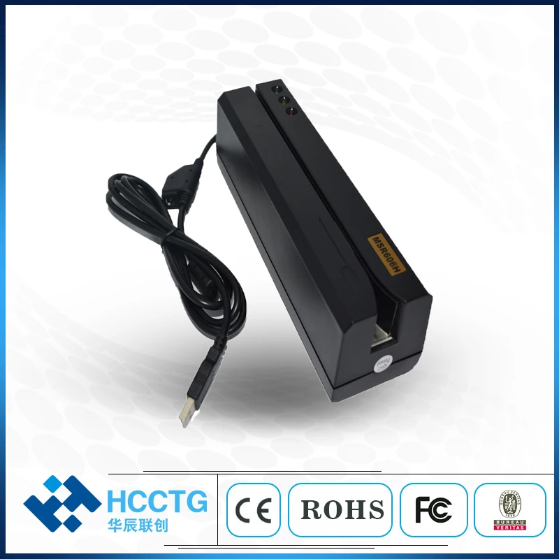 MSR606 USB Интерфейс MSR Card reader 1/2/3 считыватель треков и записи магнитных карт Совместимость MSR 206 Магнитный MSR606