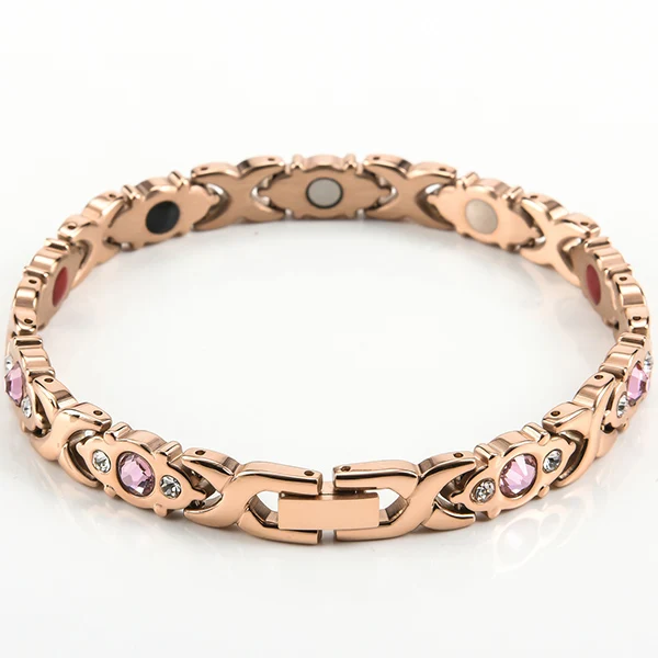 Bracciale flessibile in oro rosa-Stardust – Cappella Gioielli