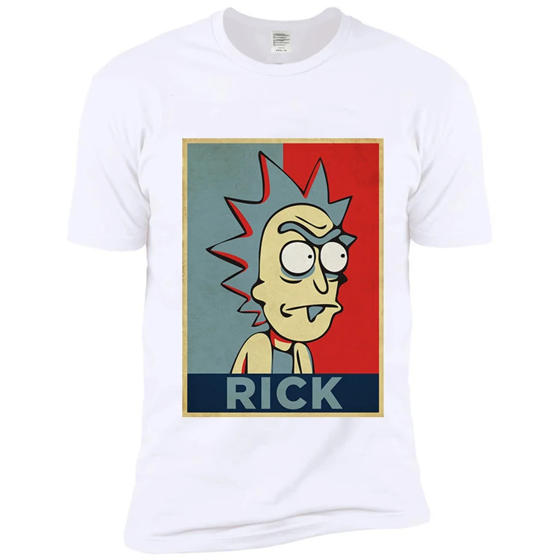 Мужская футболка Bad Rick, смешная, аниме, унисекс, повседневная, аниме, Морти, футболка, женская, хип-хоп, Swag, футболка
