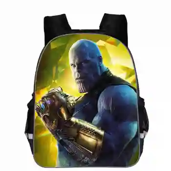 

11-16 inch Mochila School Kids Bags Boys&Girls Hulk Backpack Capacity Children School Bag Hulk Avengers 3D Print Knapsack