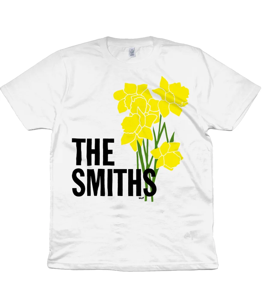 The Smith-Uk Tour 1983-Versione Con Stampa Posteriore-Maglietta Organica-Morrihandmade 2019 Nuove Magliette In Cotone 100% Da Uomo