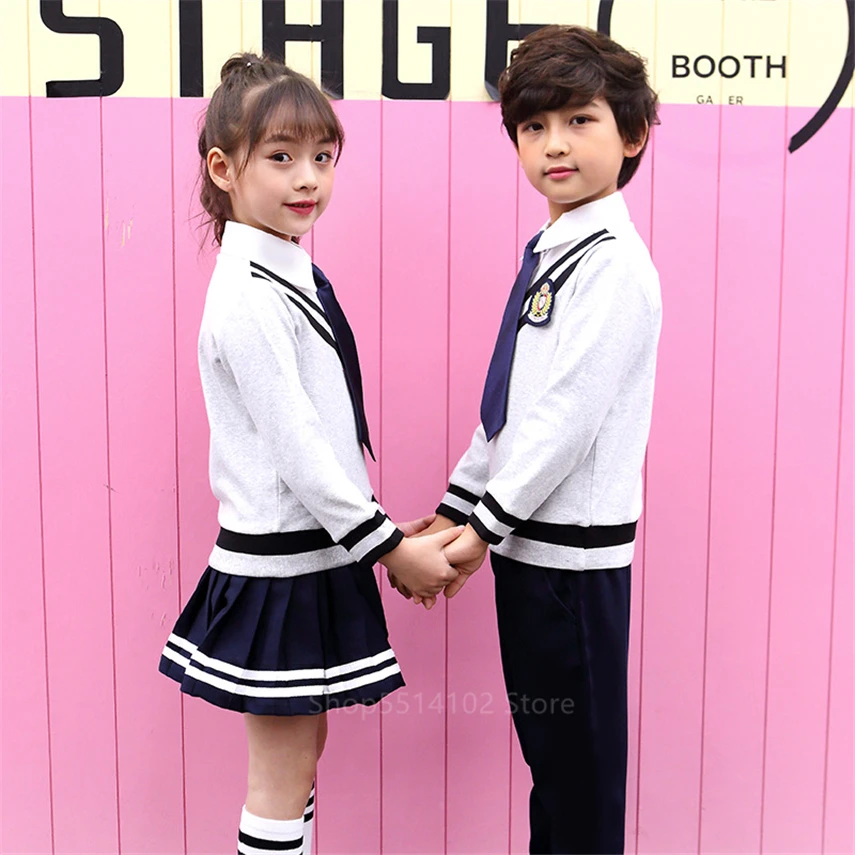 Школьная форма в британском стиле для детского сада Одежда выступлений