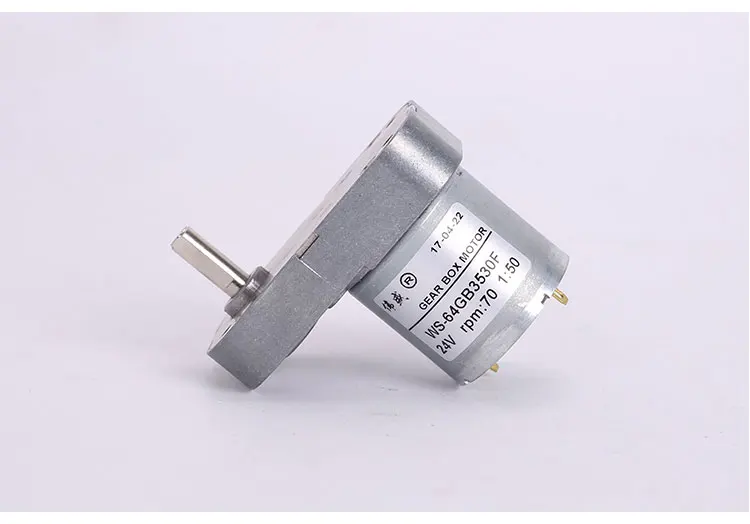 WS-64GB3530F DC мотор-редуктор 12V24V Дисплей Стенд двигатель крутящий момент вперед и назад двигатель