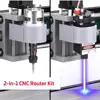 CNC 3018 Pro Laser Engraver 10w/15w Laser CNC Milling Machine 3 Axis GRBL Control Laser Engraving Machine DIY Wood Router ► Photo 3/6